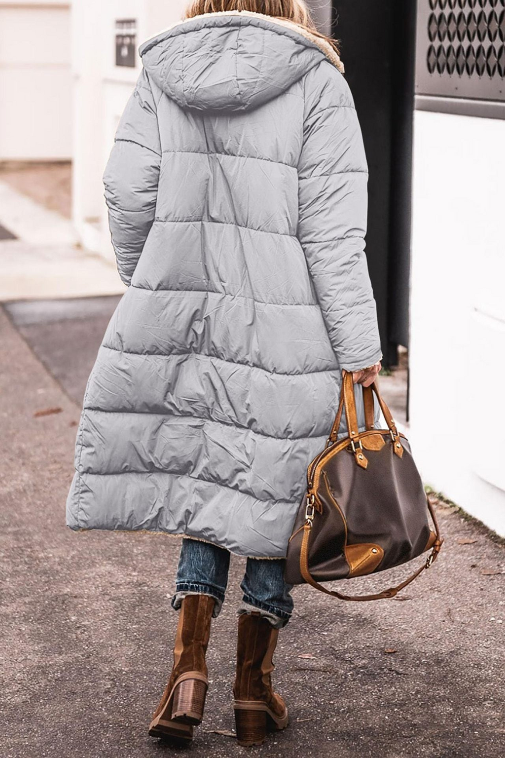 Laluna | Elegant Reversible Coat for Women