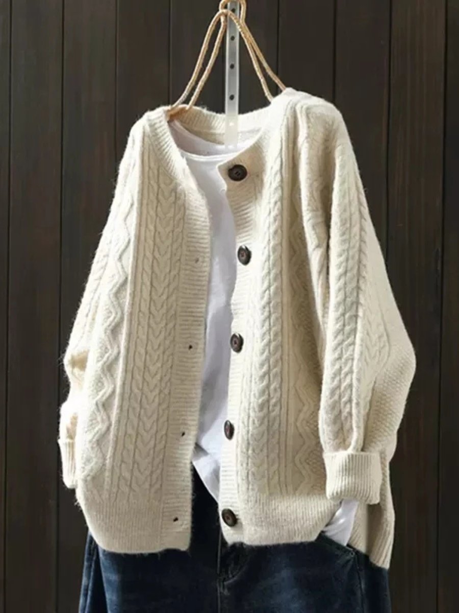 Adrienne | Classic Knit Cardigan