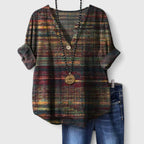Adrienne | Relaxed V-Neck Blouse